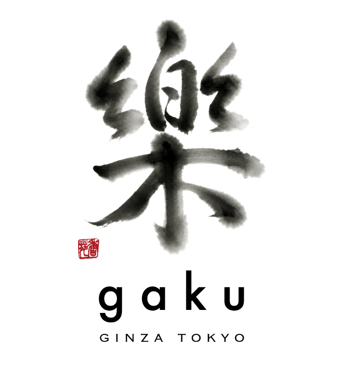 GINZA TOKYO 樂 gaku 店舗ロゴ